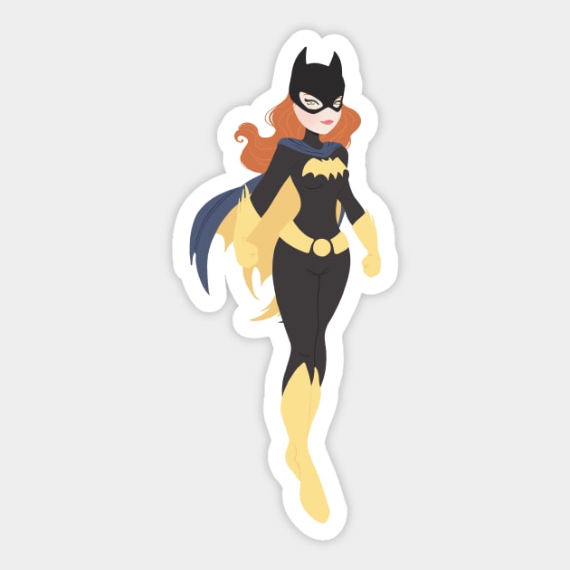 Barbara 3 Sticker by littlemoondance